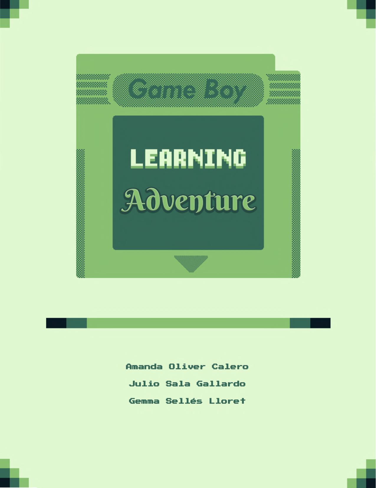 Game Boy Learning Adventure